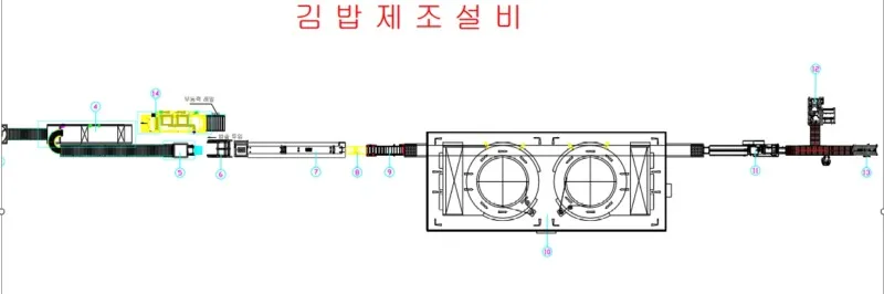 대형 김밥 성형기 상세 이미지 1